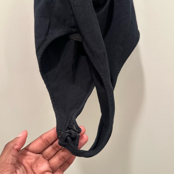 Asks Black Lace-Up Bodysuit - Picture 4 of 5